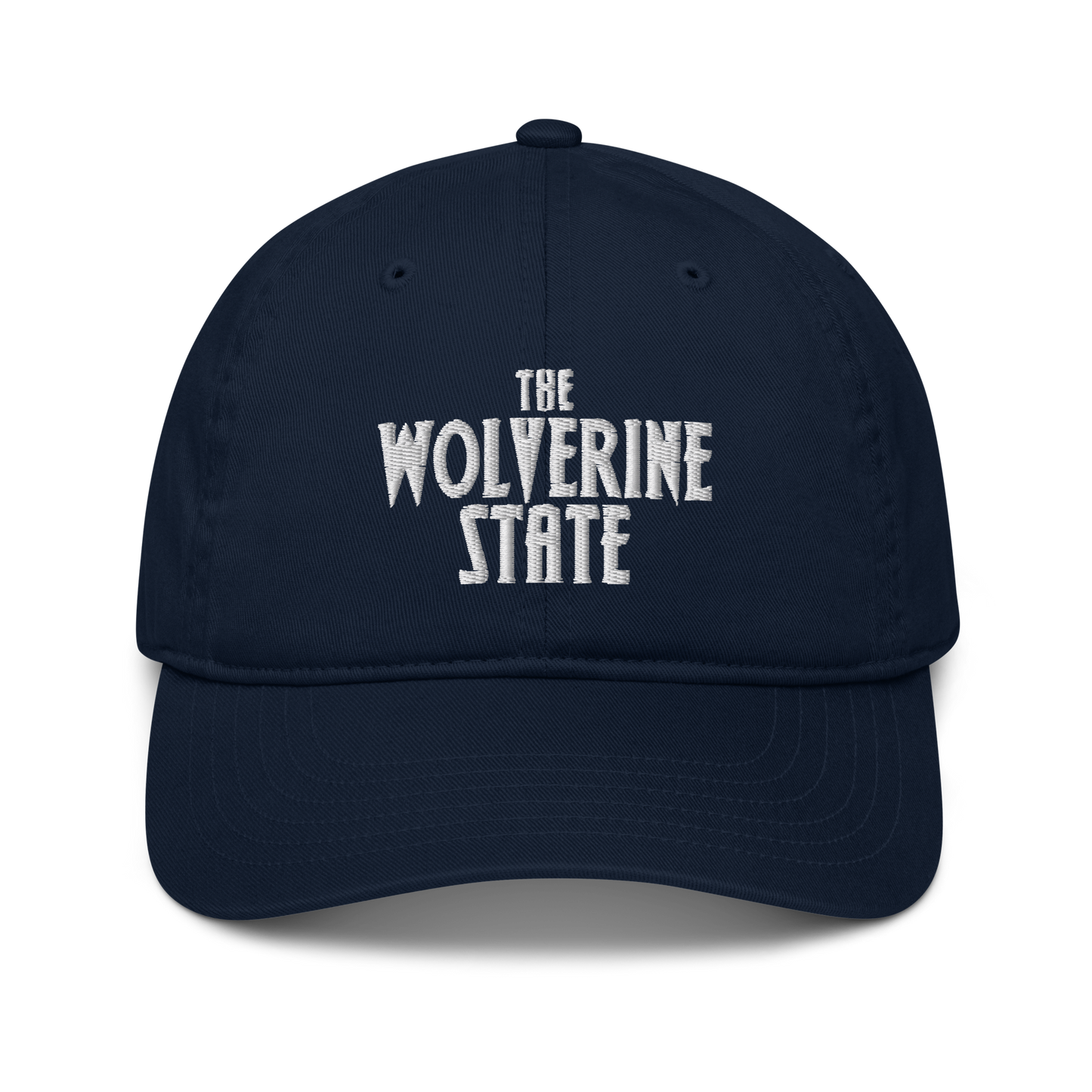 Michigan 'The Wolverine State' Classic Baseball Cap (Vicious Mustelid Font)