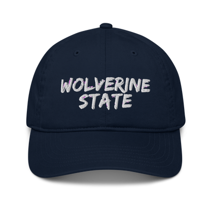 Michigan 'Wolverine State' Classic Baseball Font (Angry Brush Font)