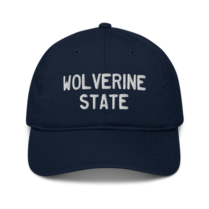 Michigan 'Wolverine State' Classic Baseball Cap (Licence Plate Font)