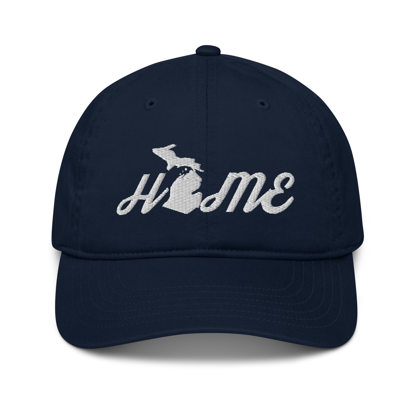 Michigan 'Home' Classic Baseball Cap (Script Font)