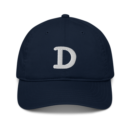 Detroit 'Old French D' Classic Baseball Cap | White/Navy Embroidery