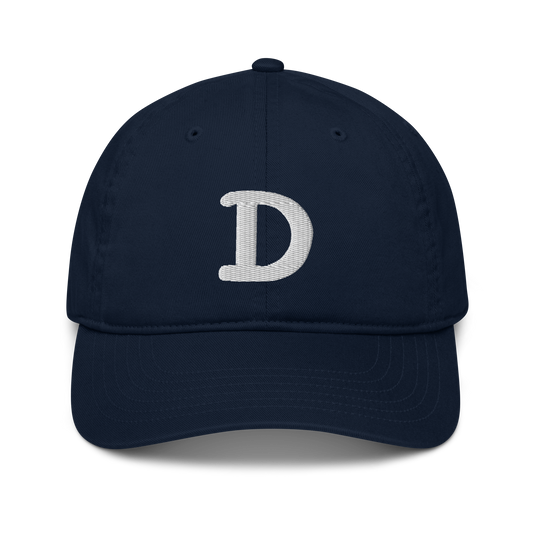 Detroit 'Old French D' Classic Baseball Cap | White/Navy Embroidery