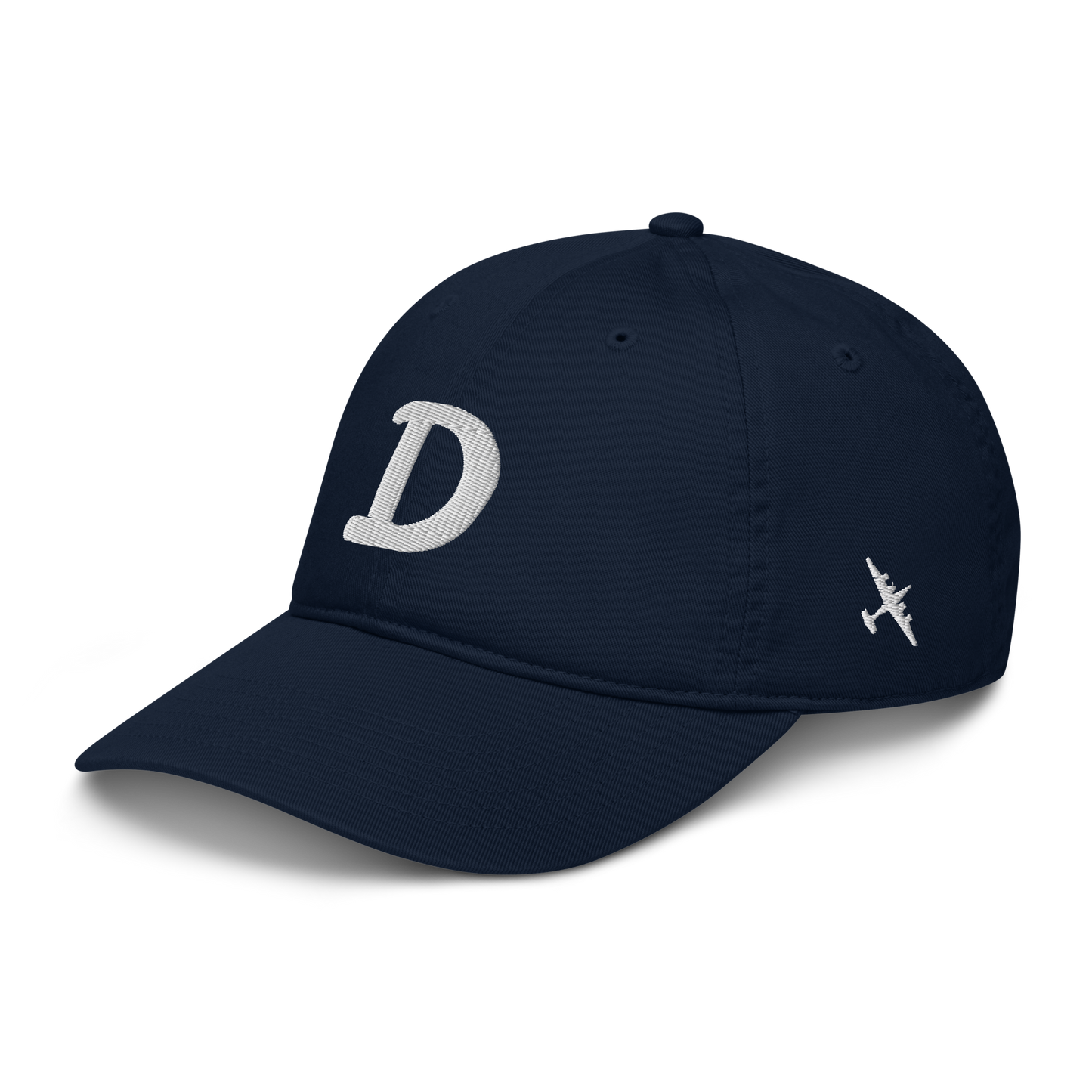 Detroit 'Old French D' Classic Baseball Cap (w/ B-24 Liberator and 'Detroit USA')