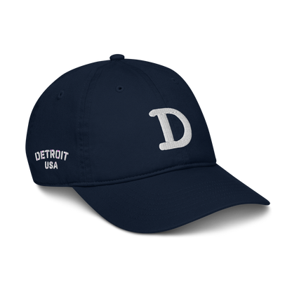 Detroit 'Old French D' Classic Baseball Cap (w/ B-24 Liberator and 'Detroit USA')