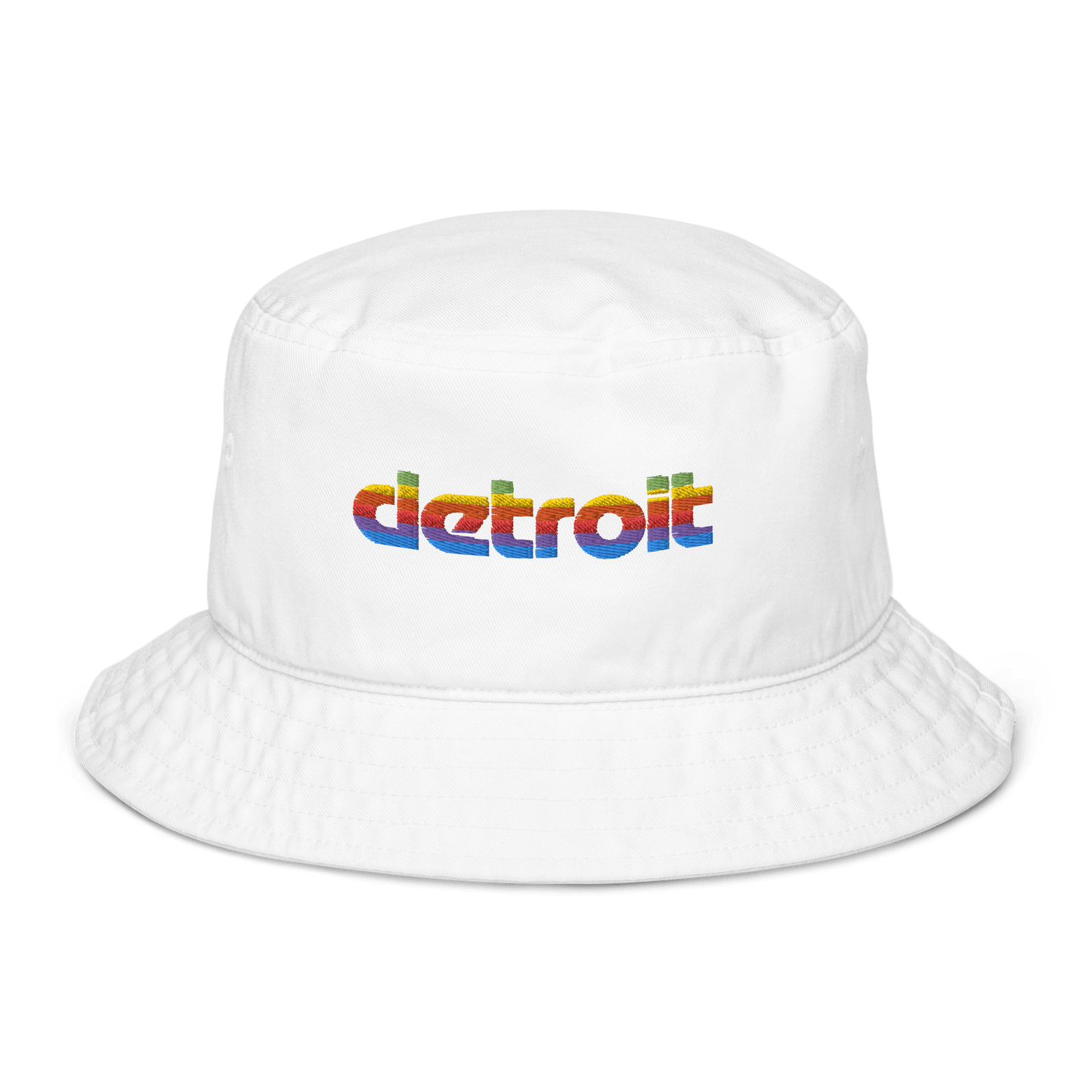 'Detroit' Bucket Hat (1980s Pomaceous Computer Parody) - Circumspice Michigan