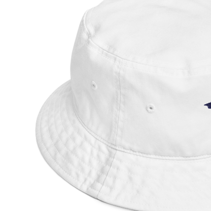 Michigan Upper Peninsula Organic Bucket Hat (w/ UP Outline)