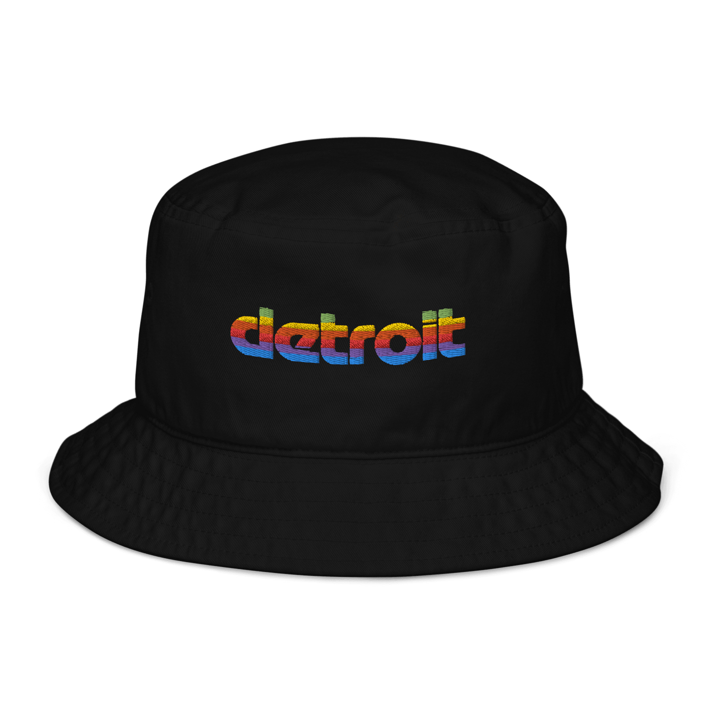 'Detroit' Bucket Hat (1980s Pomaceous Computer Parody) - Circumspice Michigan