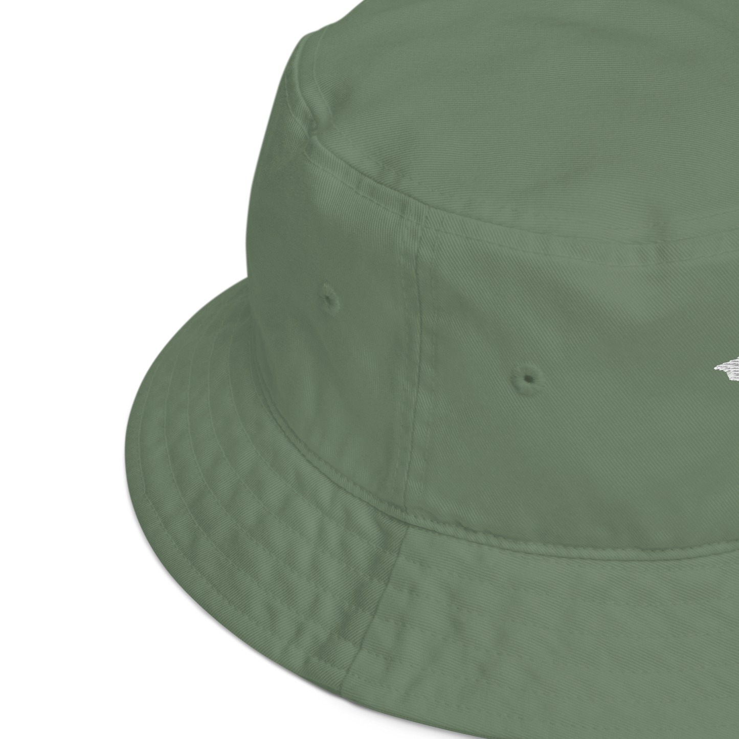 Michigan Upper Peninsula Organic Bucket Hat (w/ UP Outline)