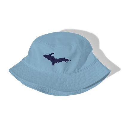 Michigan Upper Peninsula Organic Bucket Hat (w/ UP Outline)