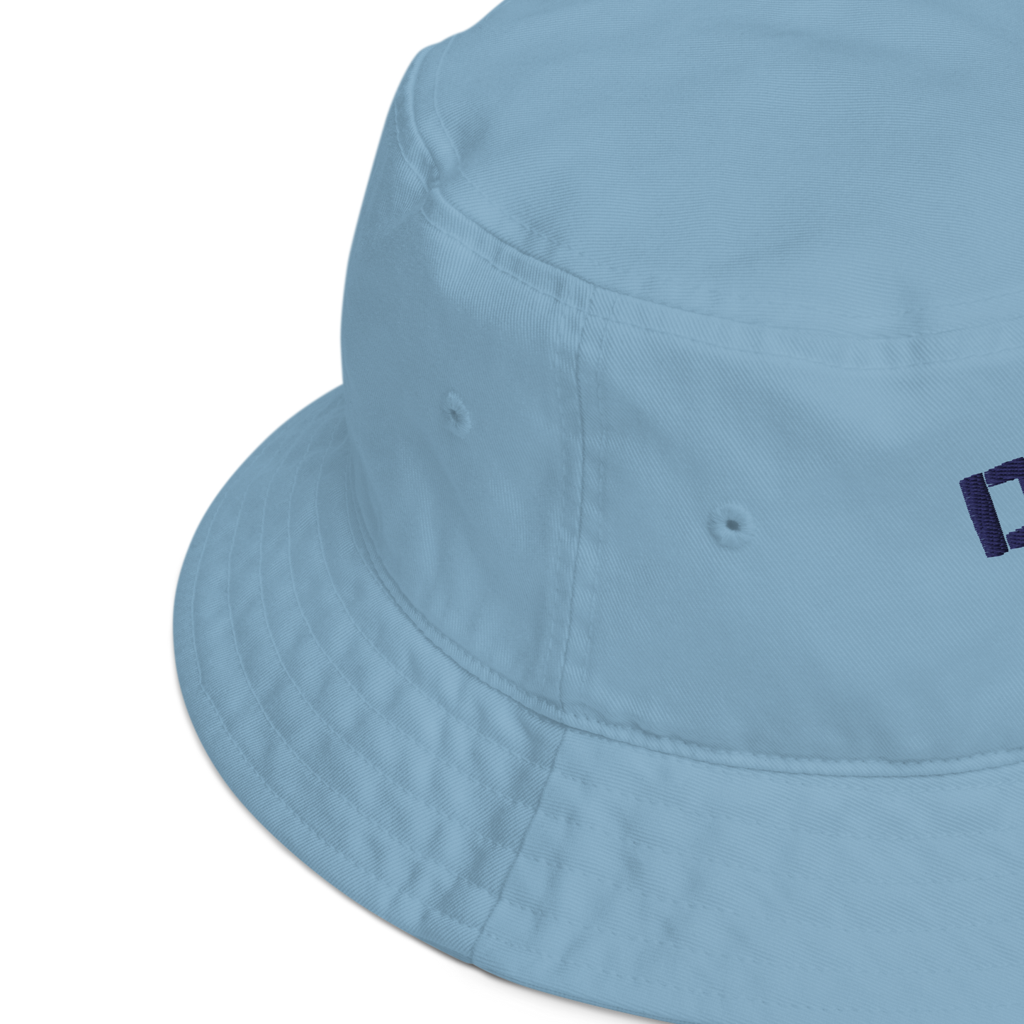 'Detroit USA' Organic Bucket Hat (Stencil Font)