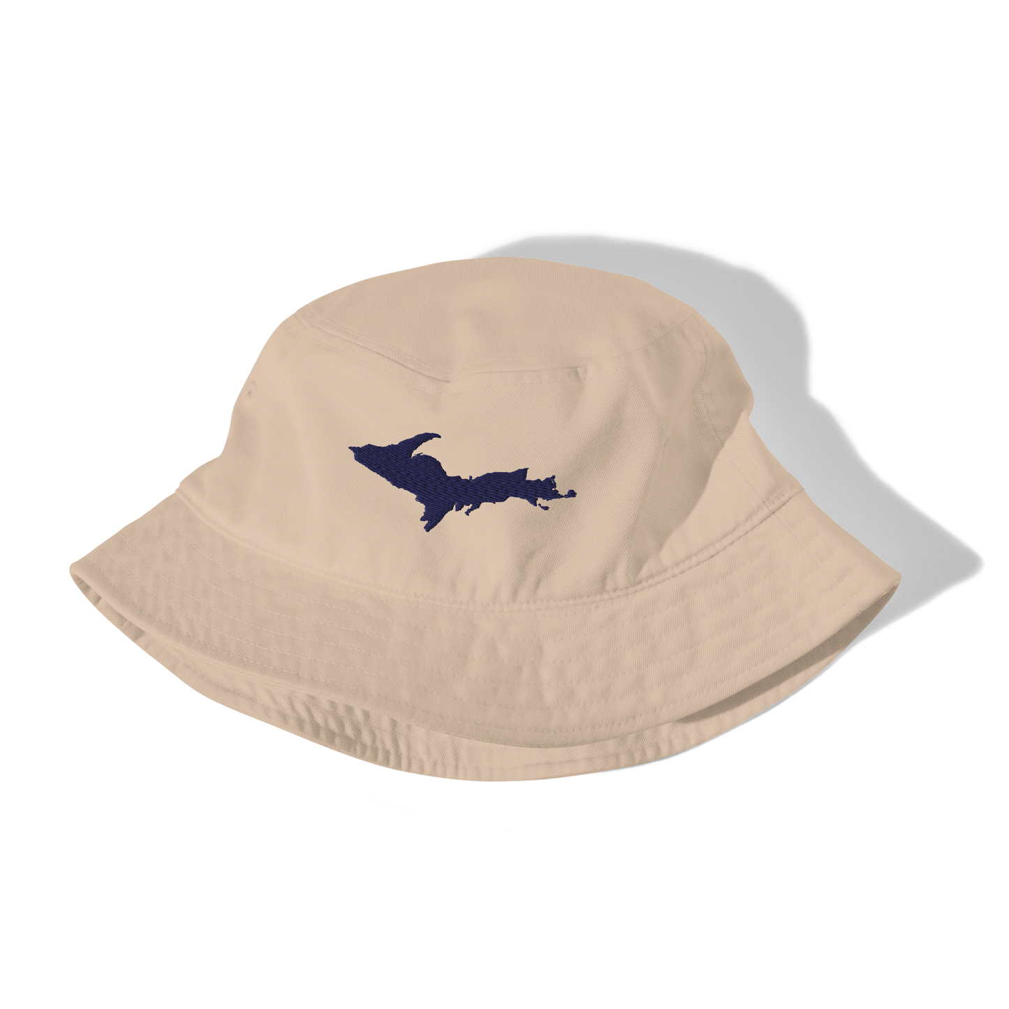 Michigan Upper Peninsula Organic Bucket Hat (w/ UP Outline)