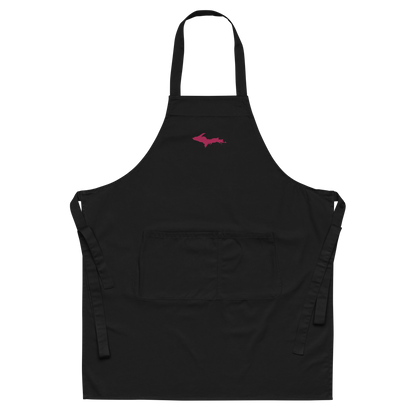 Michigan Upper Peninsula Apron (w/ Pink UP Outline)