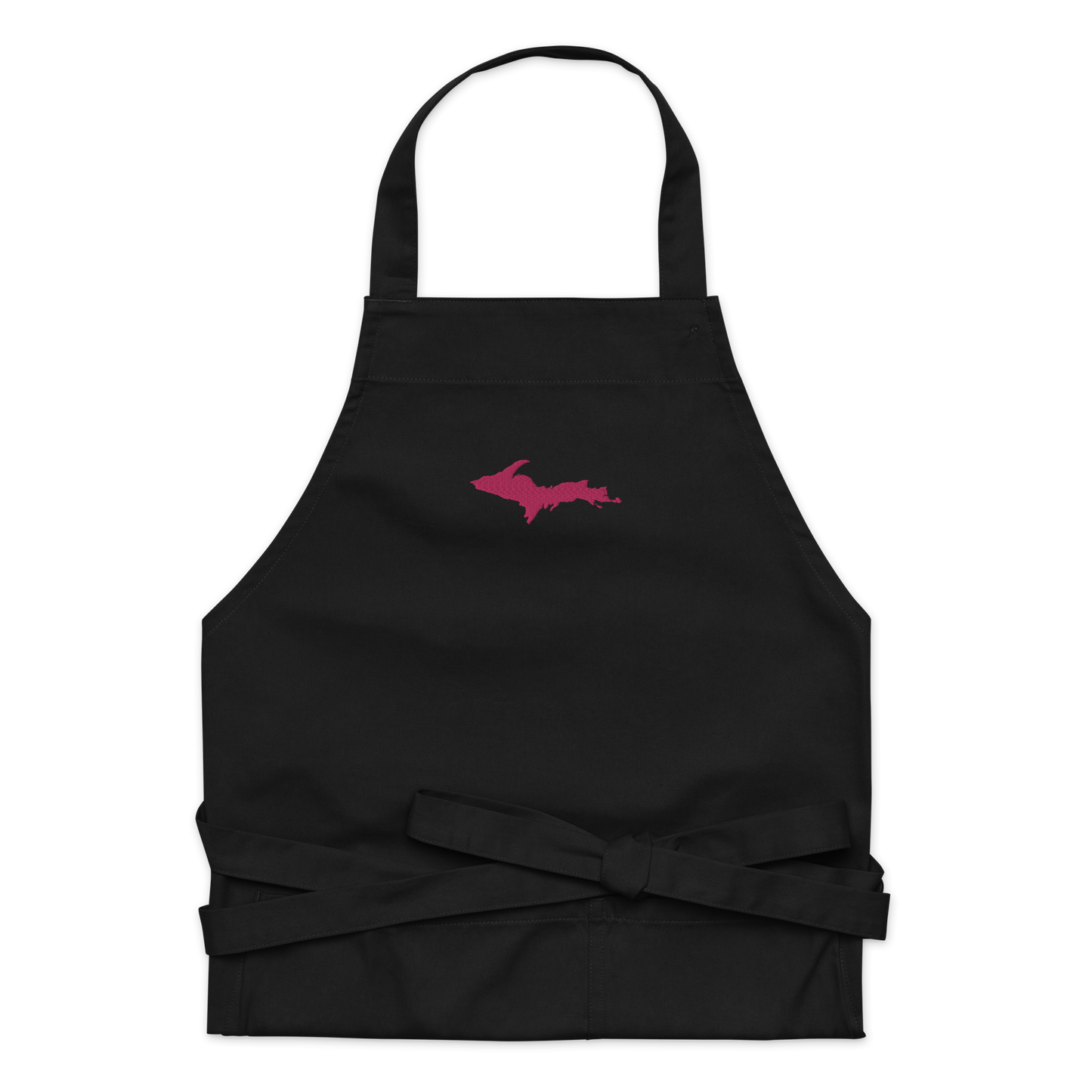 Michigan Upper Peninsula Apron (w/ Pink UP Outline)