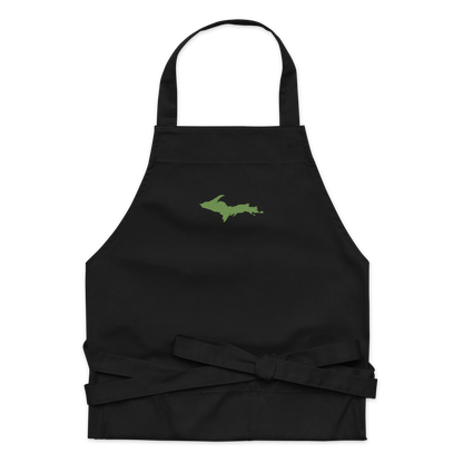 Michigan Upper Peninsula Apron (w/ Green UP Outline)