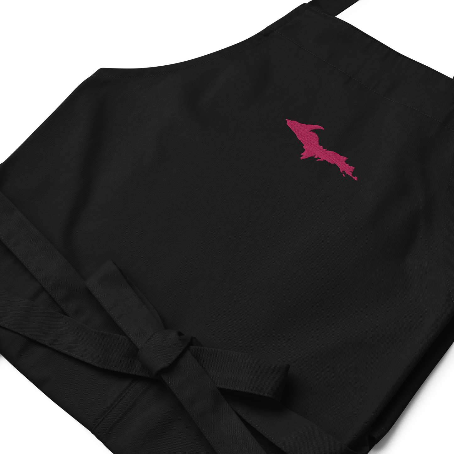 Michigan Upper Peninsula Apron (w/ Pink UP Outline)