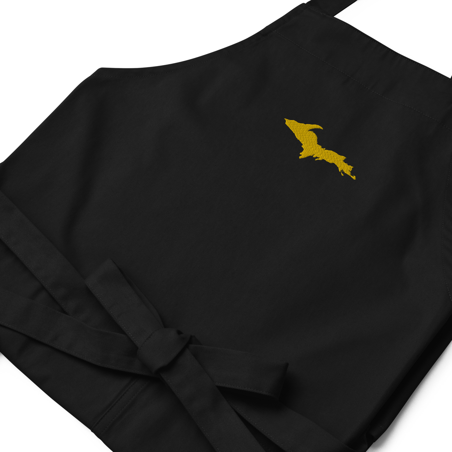 Michigan Upper Peninsula Apron (w/ Gold UP Outline)