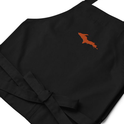 Michigan Upper Peninsula Apron (w/ Orange UP Outline)