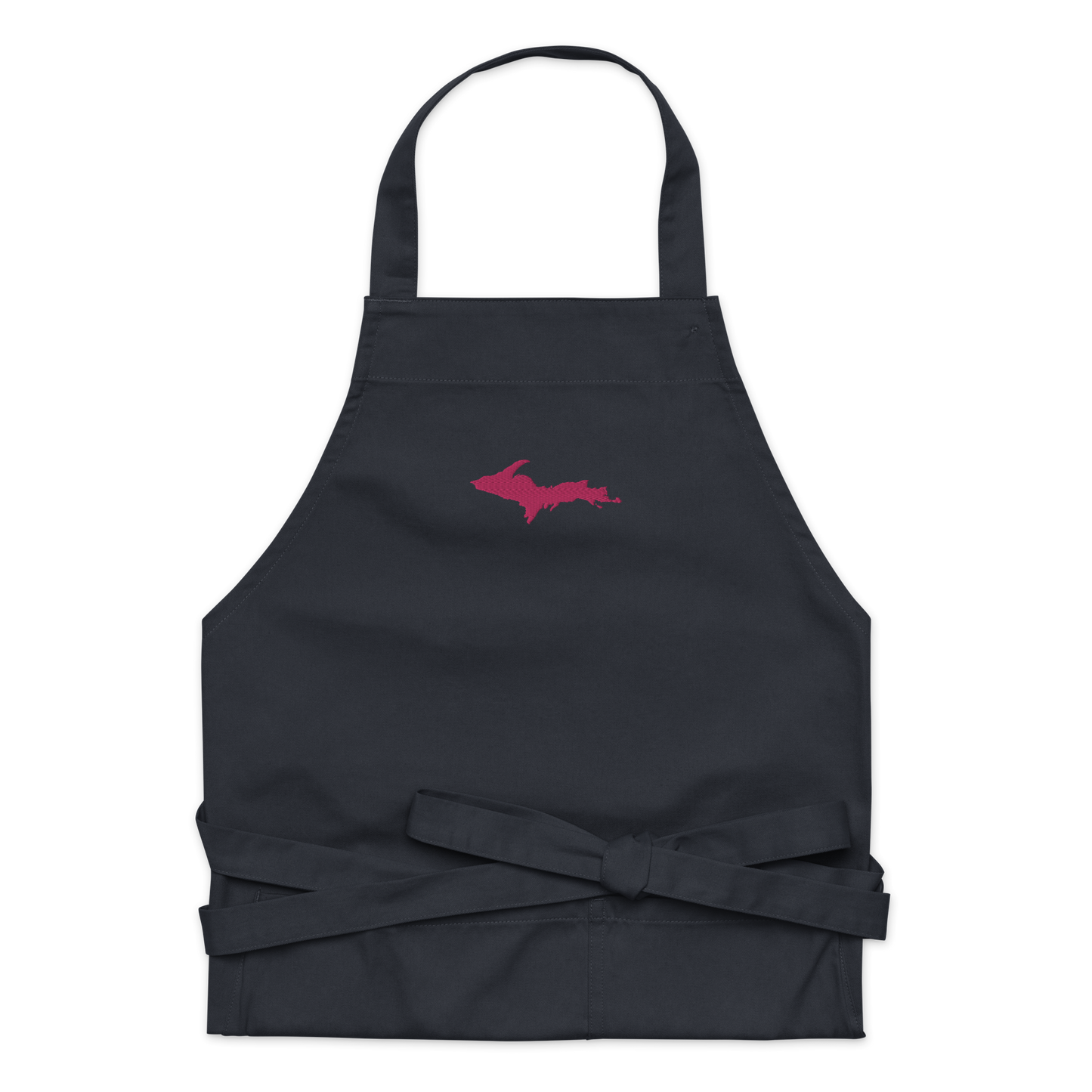 Michigan Upper Peninsula Apron (w/ Pink UP Outline)