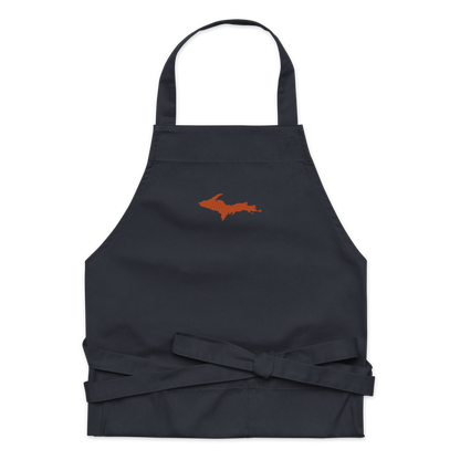 Michigan Upper Peninsula Apron (w/ Orange UP Outline)