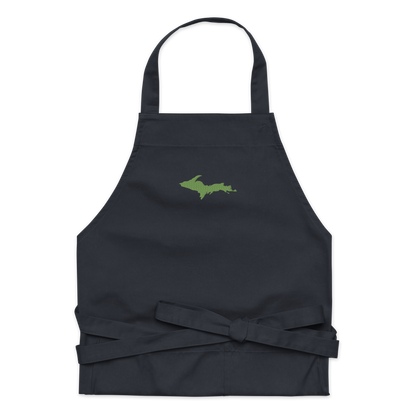 Michigan Upper Peninsula Apron (w/ Green UP Outline)