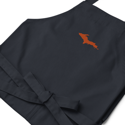 Michigan Upper Peninsula Apron (w/ Orange UP Outline)