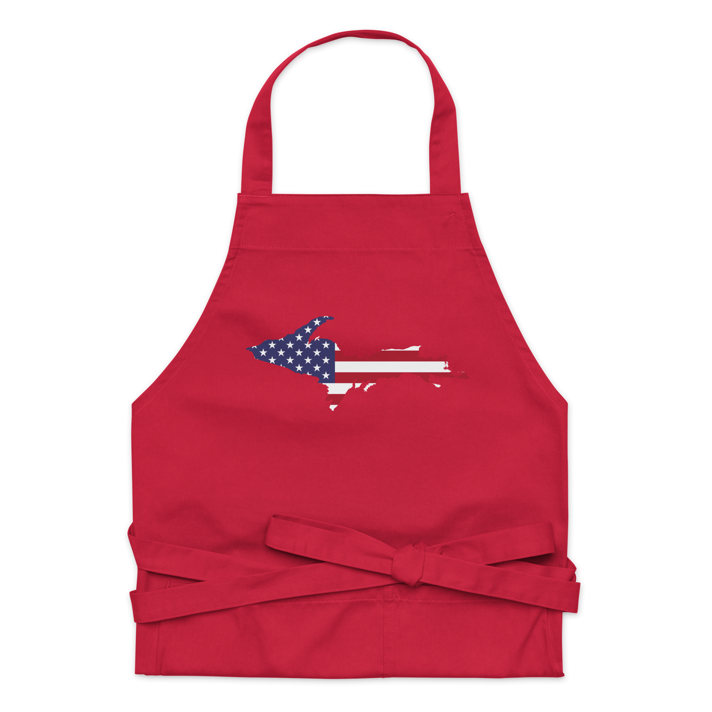 Michigan Upper Peninsula Apron (w/ UP USA Flag Outline)