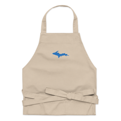 Michigan Upper Peninsula Apron (w/ Azure UP Outline)