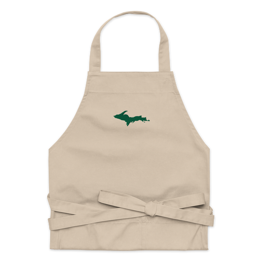 Michigan Upper Peninsula Apron (w/ Green UP Outline)