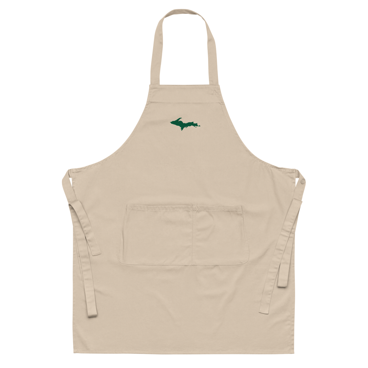 Michigan Upper Peninsula Apron (w/ Green UP Outline)