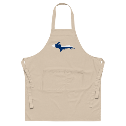 Michigan Upper Peninsula Apron (w/ UP Finland Flag Outline)