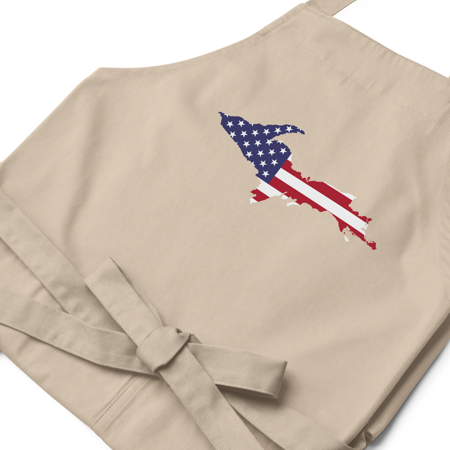 Michigan Upper Peninsula Apron (w/ UP USA Flag Outline)