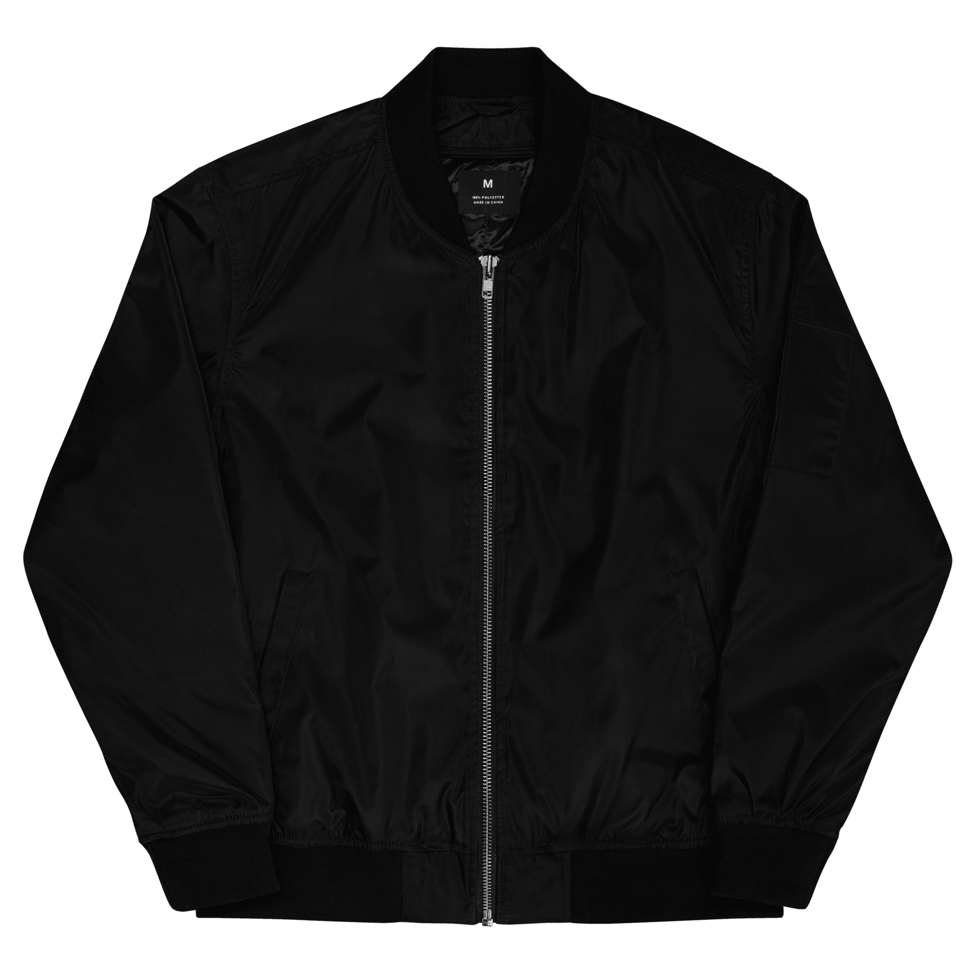 'Detroit The Next Generation' Recycled Bomber Jacket (1990s Sci-Fi Parody) - Circumspice Michigan