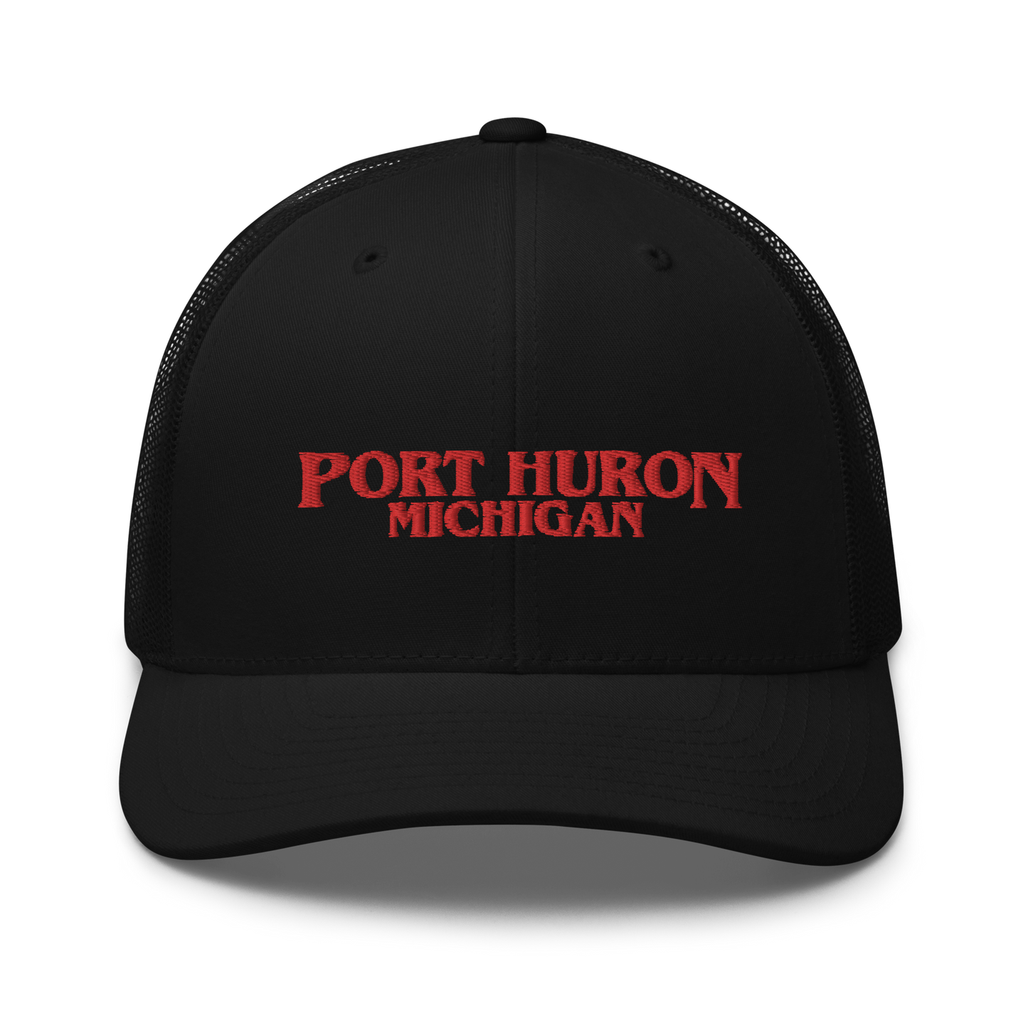 'Port Huron Michigan' Trucker Hat (1980s Drama Parody)