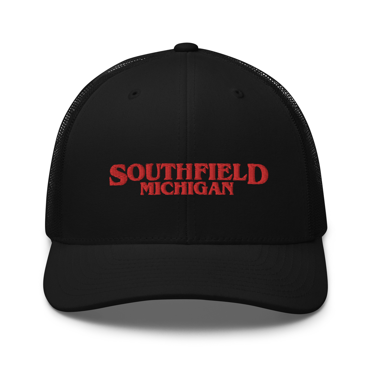 'Southfield Michigan' Trucker Hat (1980s Drama Parody)