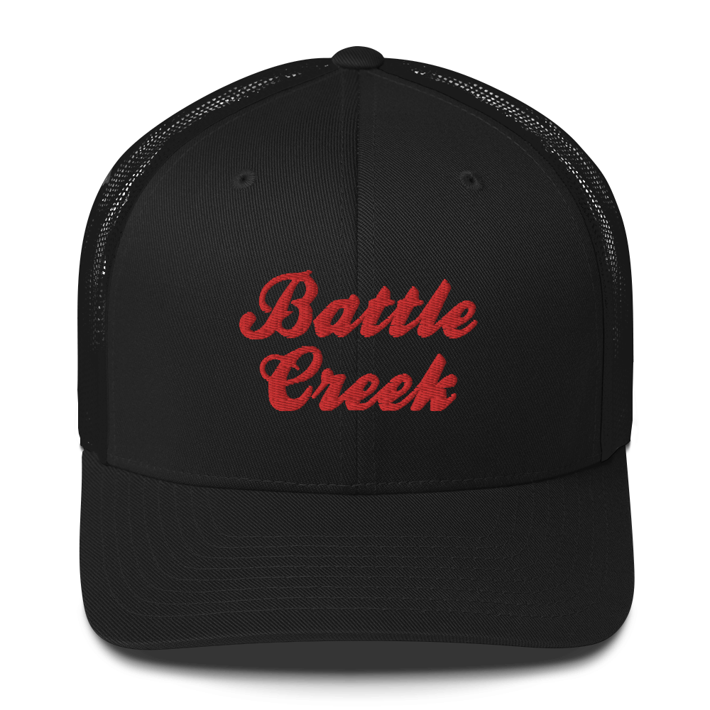 'Battle Creek' Trucker Hat (Cerealmaker Parody)