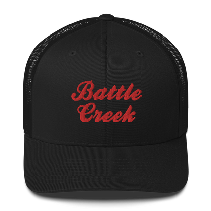 'Battle Creek' Trucker Hat (Cerealmaker Parody)