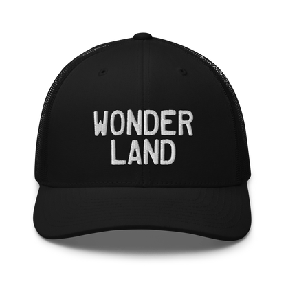 Michigan 'Wonderland' Trucker Cap (Licence Plate Font)