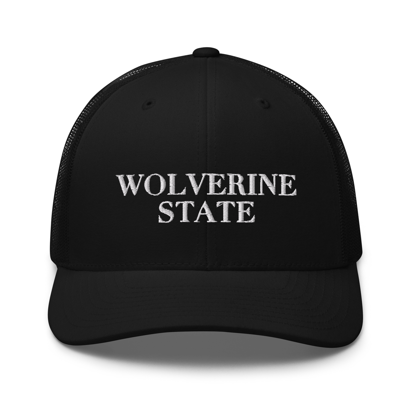 Michigan 'Wolverine State' Trucker Hat (Didone Font)