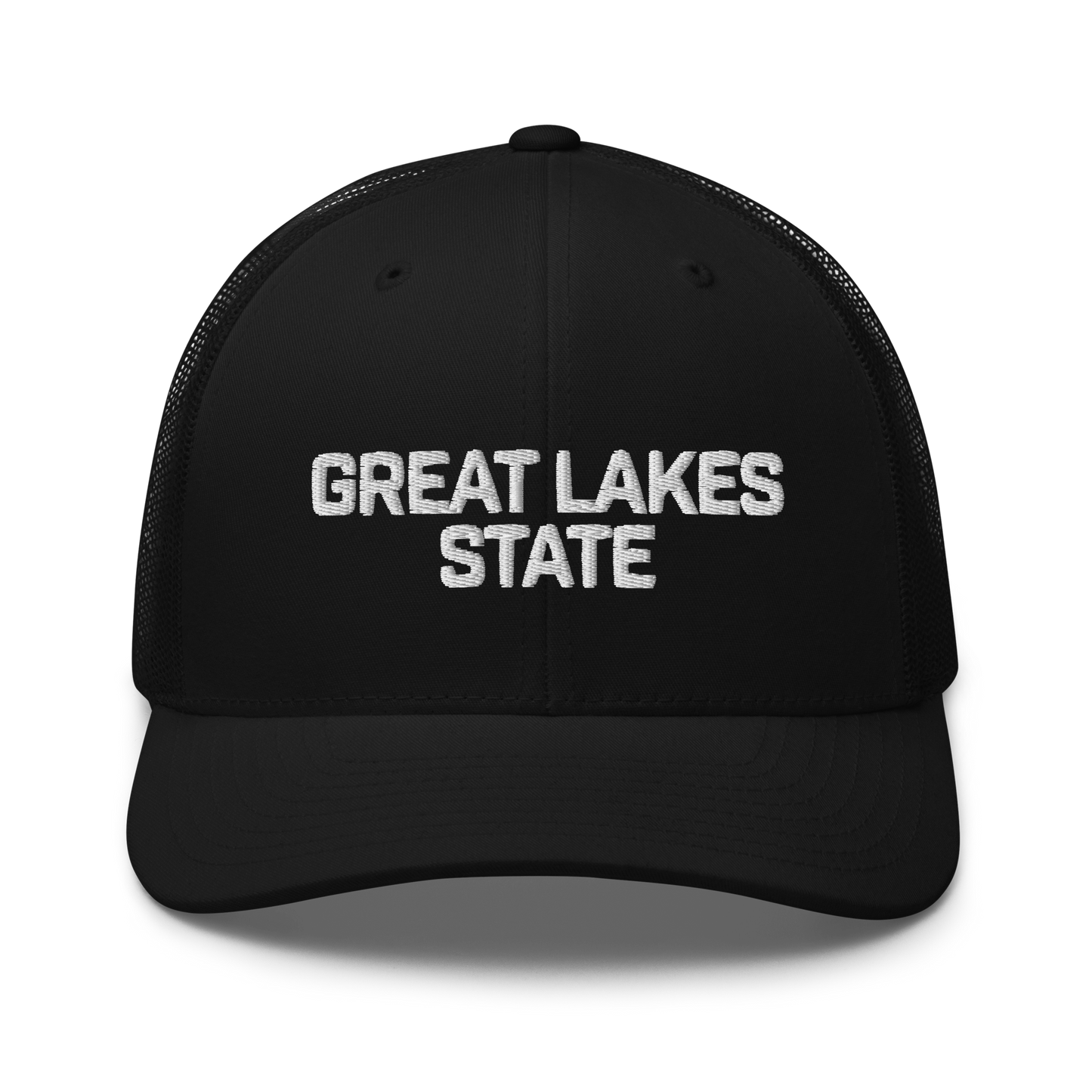 Michigan 'Great Lakes State' Trucker Hat (Maritime Font)