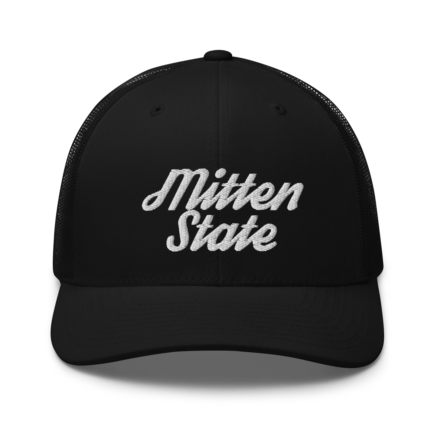 Michigan 'Mitten State' Trucker Hat (Script Font)