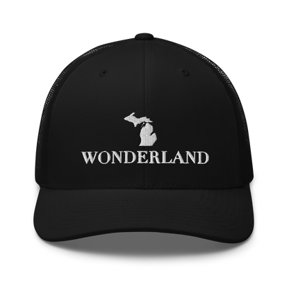 Michigan 'Wonderland' Trucker Hat (Didone Font)