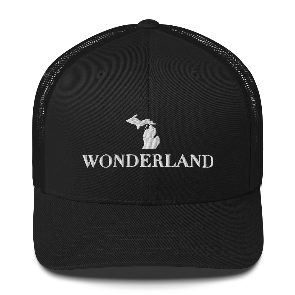 Michigan 'Wonderland' Trucker Hat (Didone Font)