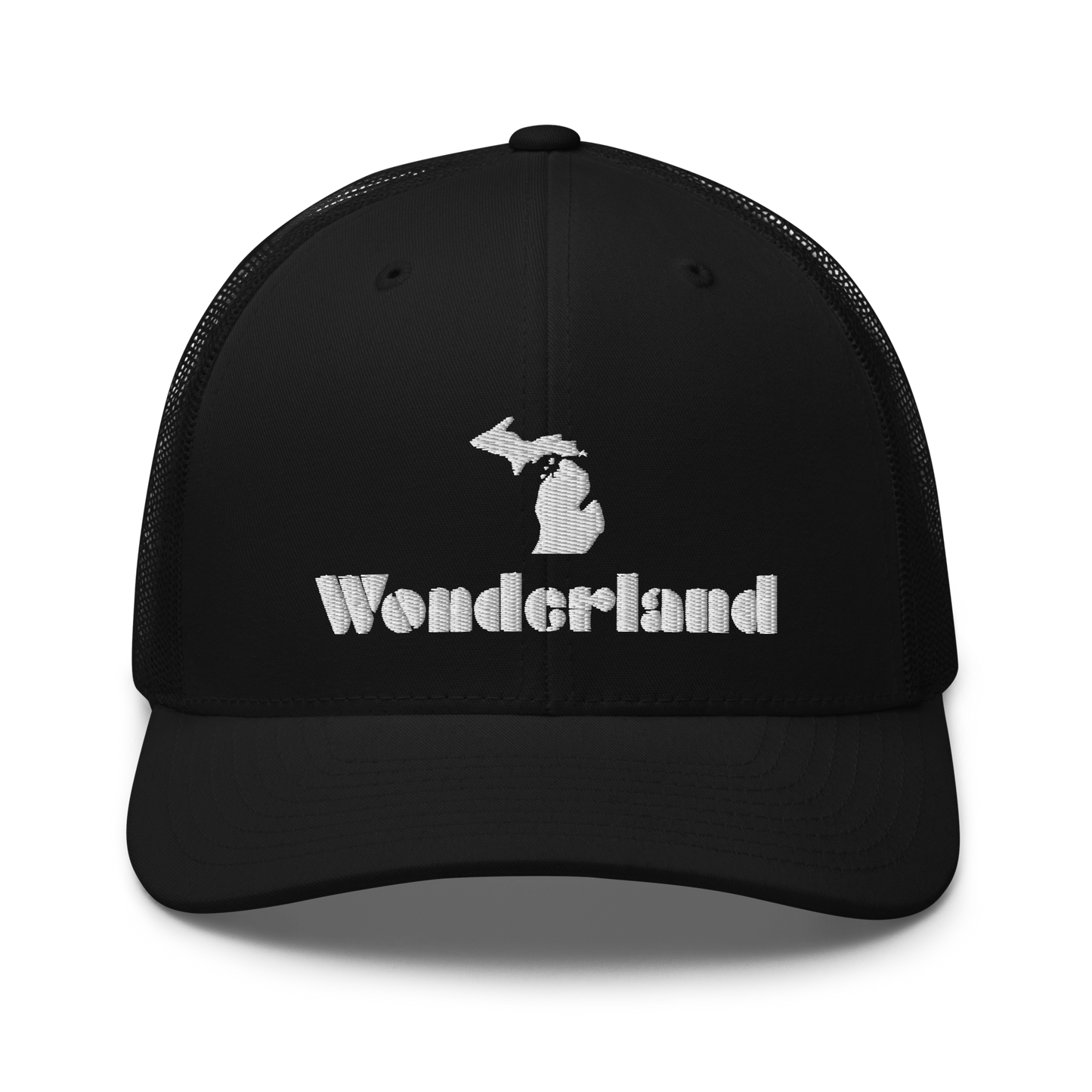 Michigan 'Wonderland' Trucker Hat (Art Deco Font)