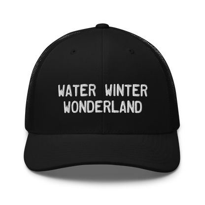 Michigan 'Water Winter Wonderland' Trucker Hat