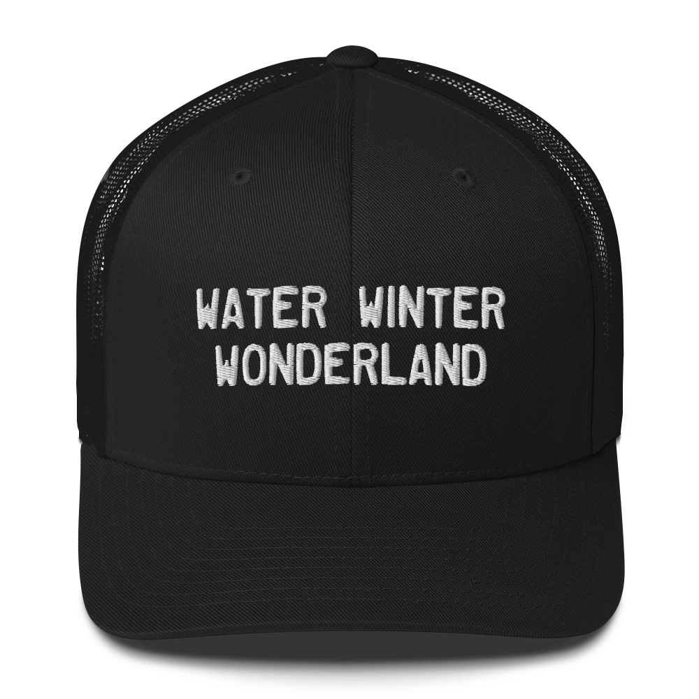 Michigan 'Water Winter Wonderland' Trucker Hat