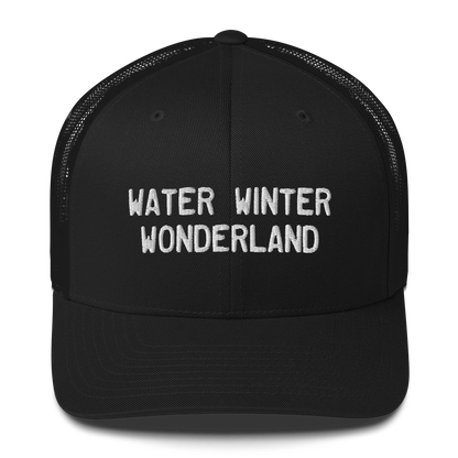 Michigan 'Water Winter Wonderland' Trucker Hat