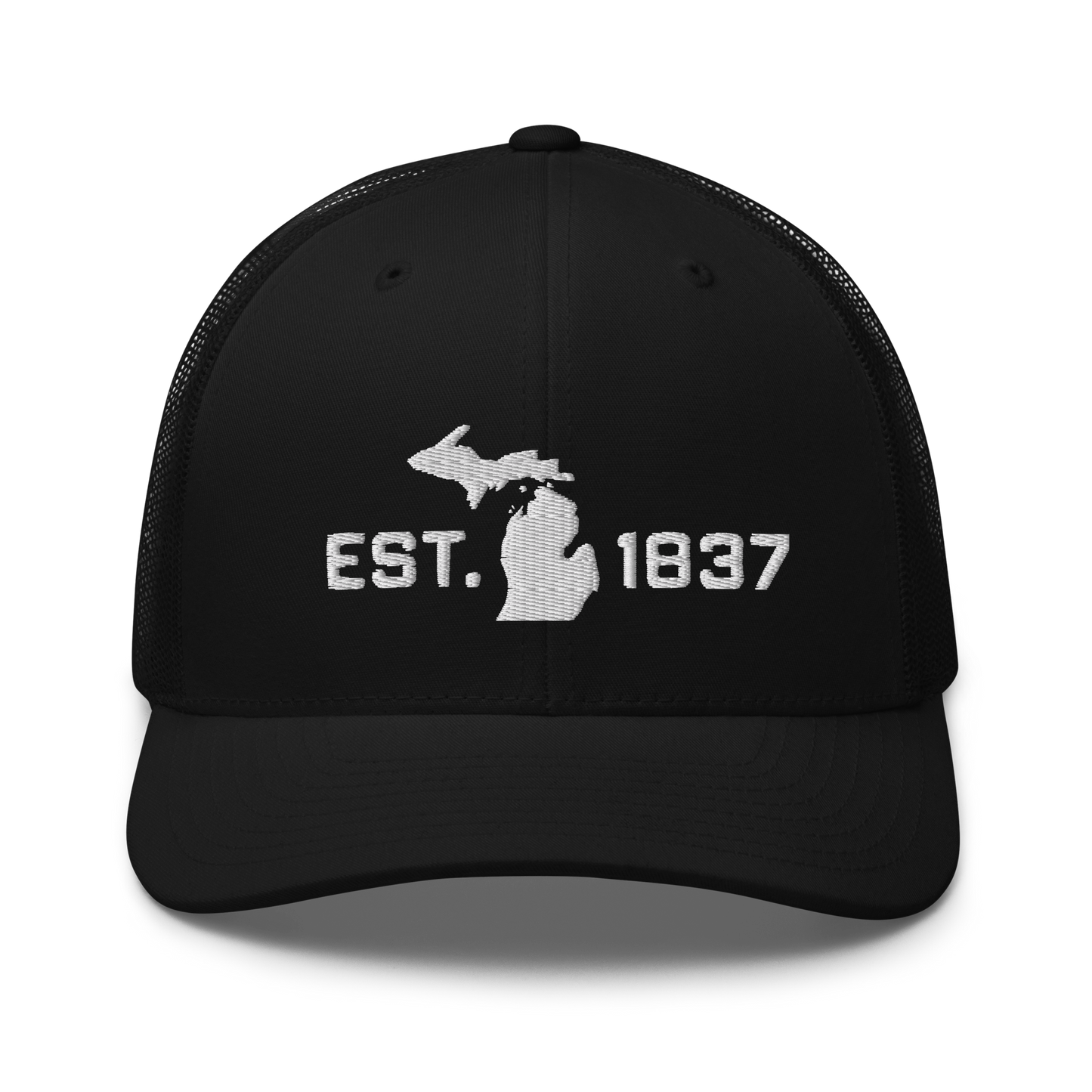 Michigan 'EST 1837' Trucker Hat (Athletic Font)