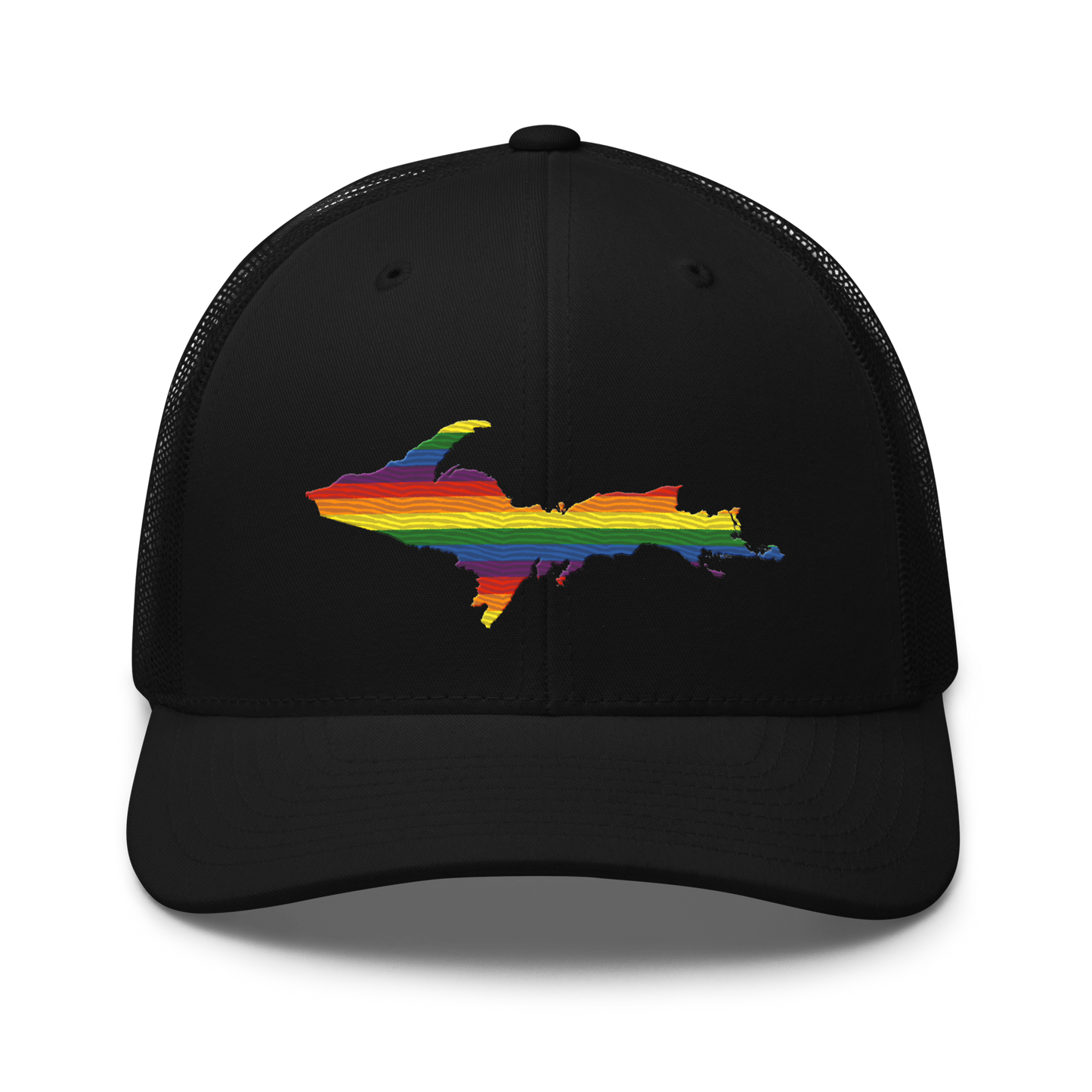 Michigan Upper Peninsula Trucker Hat (Pride Edition)