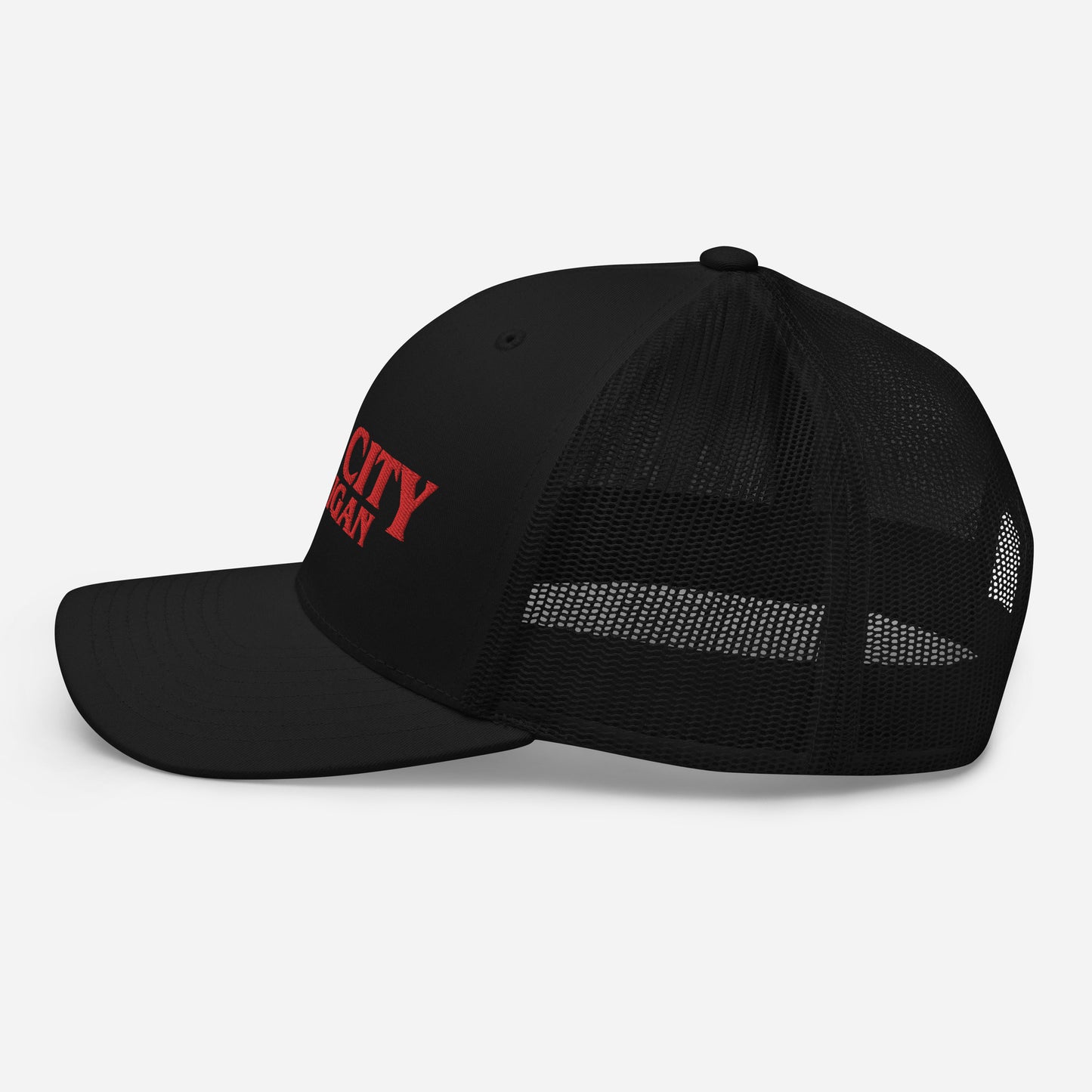 'Bay City Michigan' Trucker Hat (1980s Drama Parody)