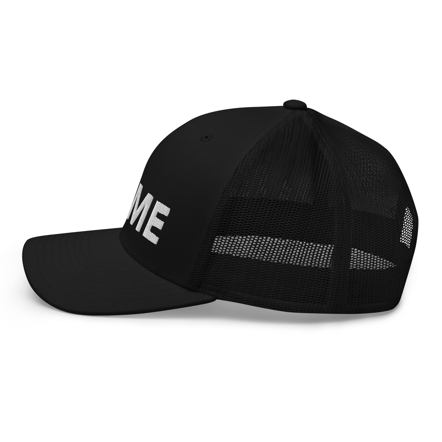 Michigan 'Home' Trucker Hat (Geometric Sans Font)